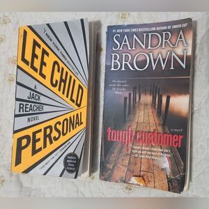 🚨5 For $15🚨 - Jack Reacher & Sandra Brown books bundle